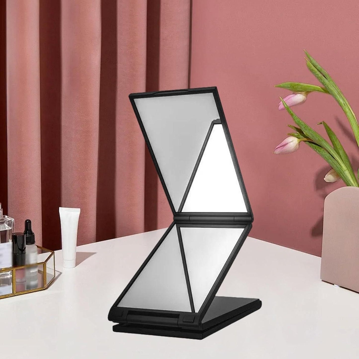 4-Way 360° Self Haircut Portable Foldable Mirror