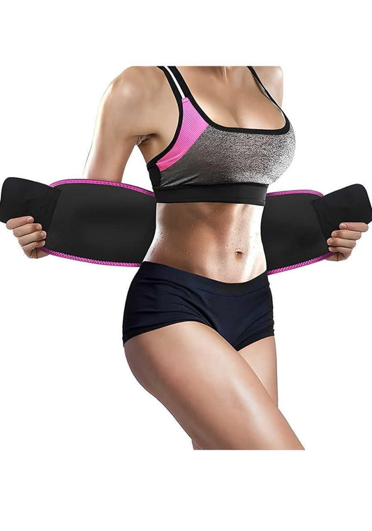 Adjustable Waist Trimmer Belt – Sweat Belt for Men & Women